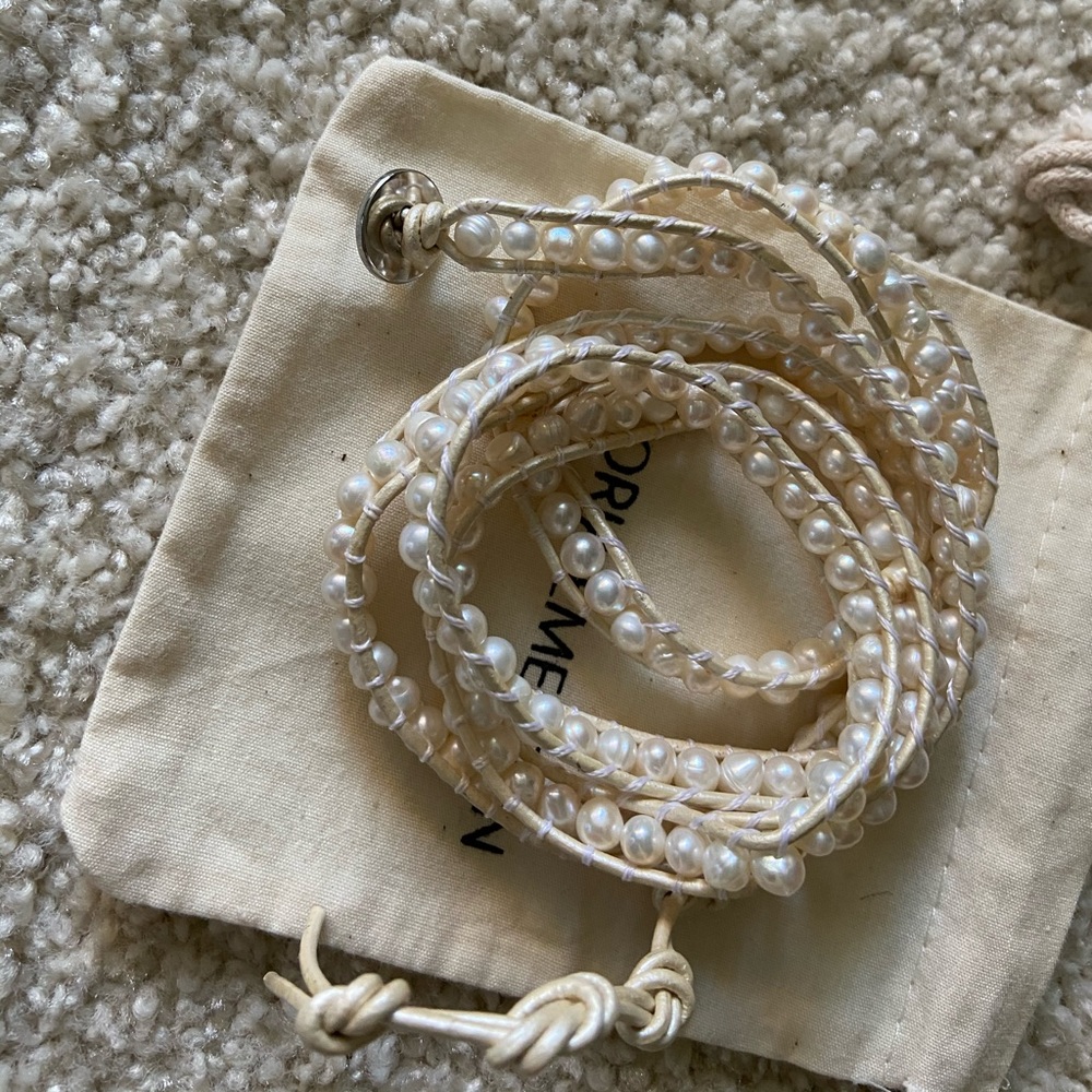 Victoria Emerson Freshwater Pearls Wrap Bracelet